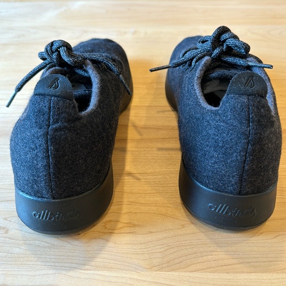 Allbirds Men’s Wool Runners Everyday Sneakers in Natural Black size 12 - Picture 5 of 9